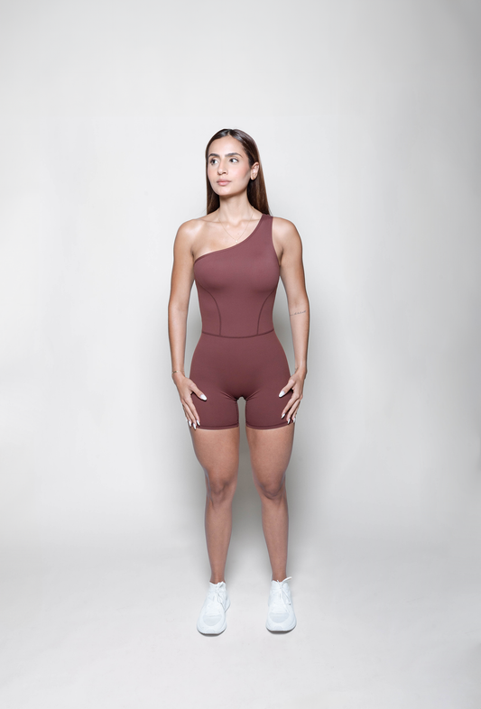 One-Shoulder Active Jumpsuit